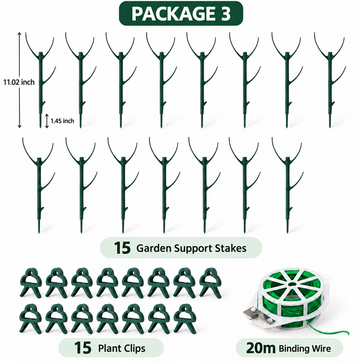 🔥Last Day 49% off🔥Stackable Climbing Plant Support Frame🪴