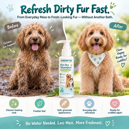 🔥🔥Last Day Buy 2 Get 1🔥JEREMYTIS™ No-Rinse Pet Shampoo Mousse🐕🐈🫧