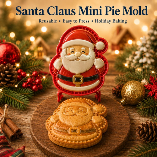 🔥All set boxes Only $5.62 Last Day Promotion!✨ 🎄16-Design Christmas Mini Pie Mold Collection 🥧
