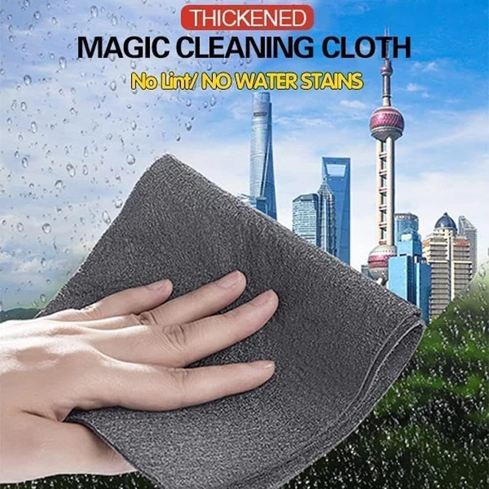 🔥Last Day Only $1.99 Each🔥Streak-Free Microfiber Cloth – Ultra-Absorbent 11.8" × 11.8" Lint-Free Cleaner