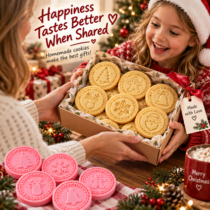 🔥Last Day 49% off🔥Christmas Jar-Shaped Sandwich Cookie Cutter