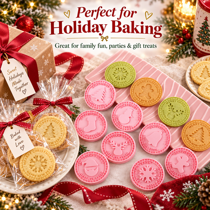 🔥Last Day 49% off🔥Christmas Jar-Shaped Sandwich Cookie Cutter