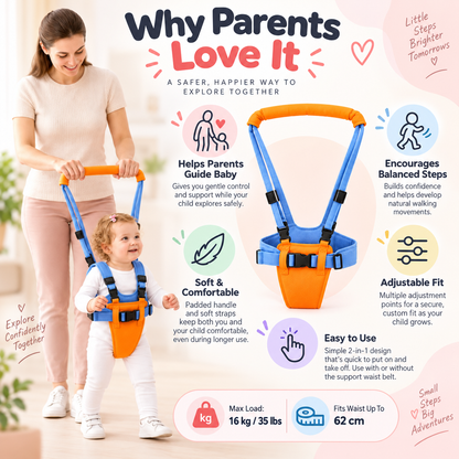 🔥Last Day 49% off🔥Breathable Baby & Toddler Walking Support Harness👶