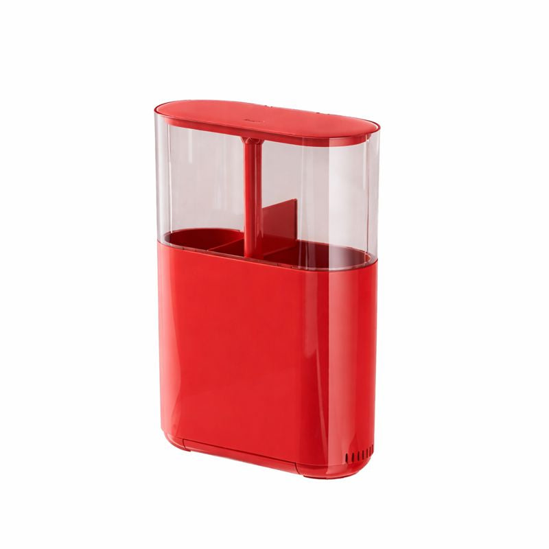 Wall-Mounted Lift-Up Utensil Organizer
