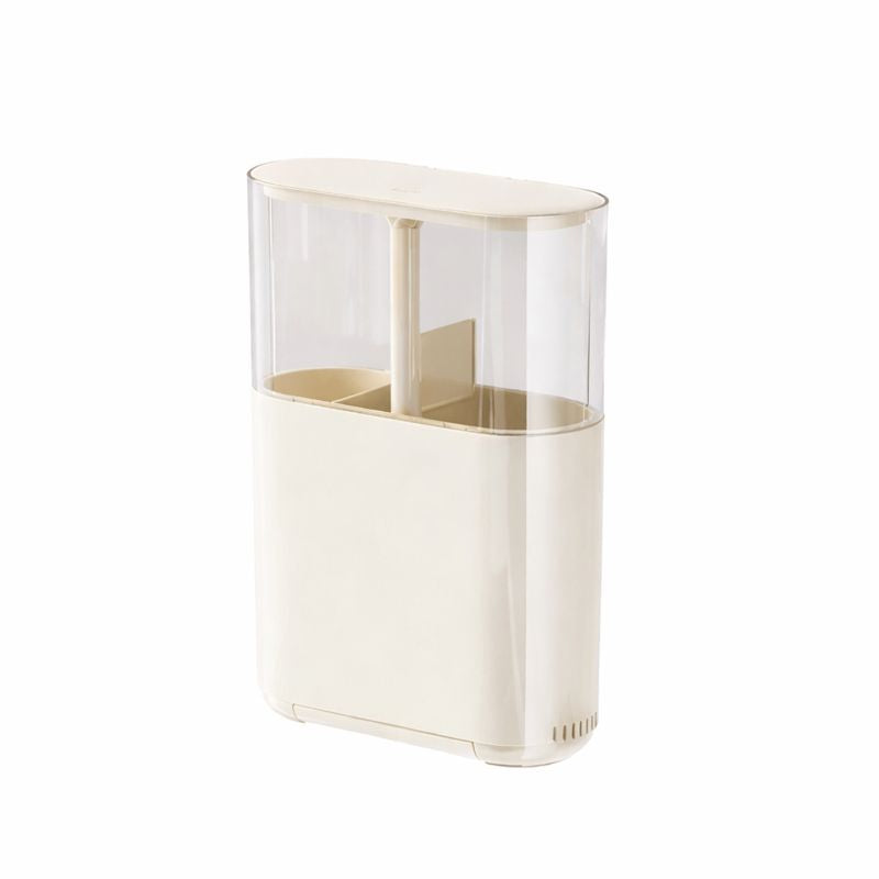 Wall-Mounted Lift-Up Utensil Organizer