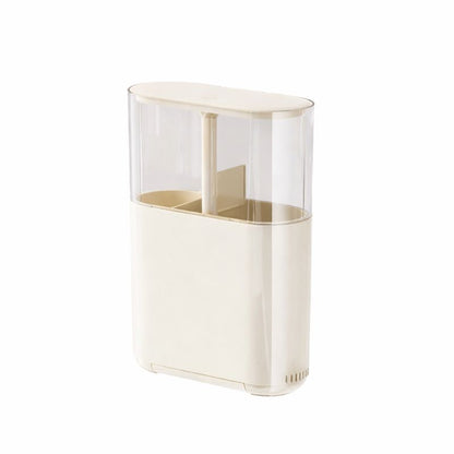 Wall-Mounted Lift-Up Utensil Organizer