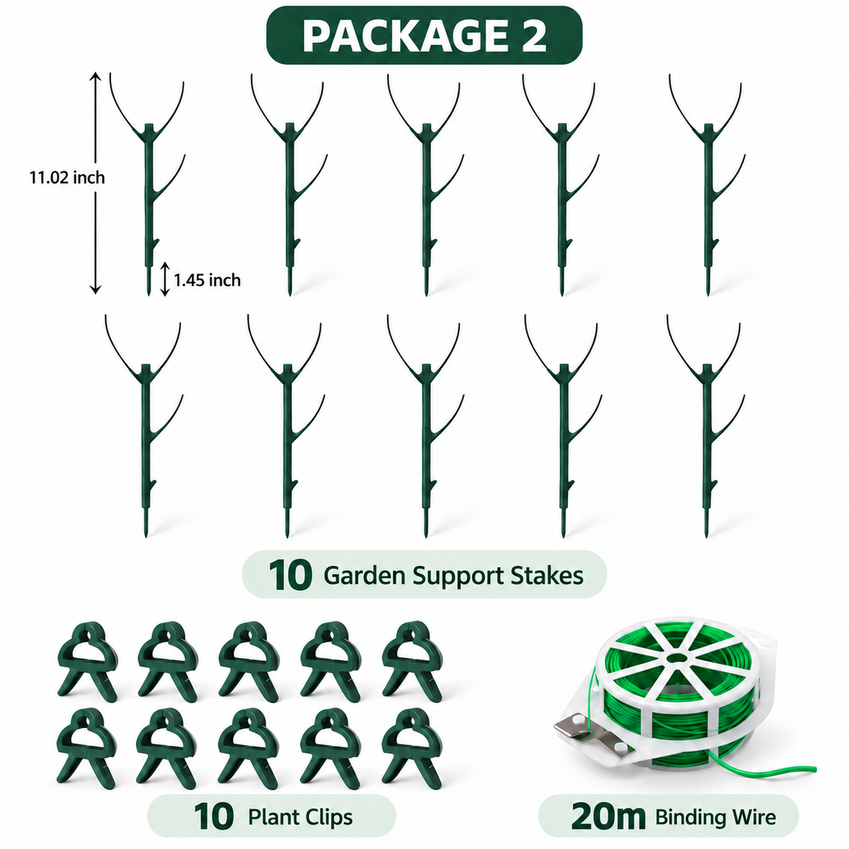 🔥Last Day 49% off🔥Stackable Climbing Plant Support Frame🪴