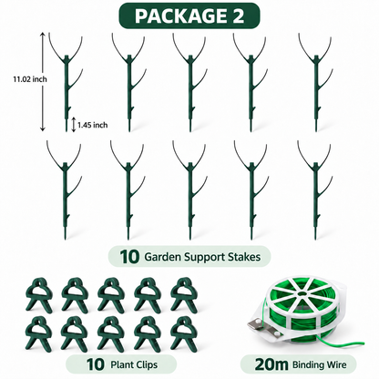 🔥Last Day 49% off🔥Stackable Climbing Plant Support Frame🪴