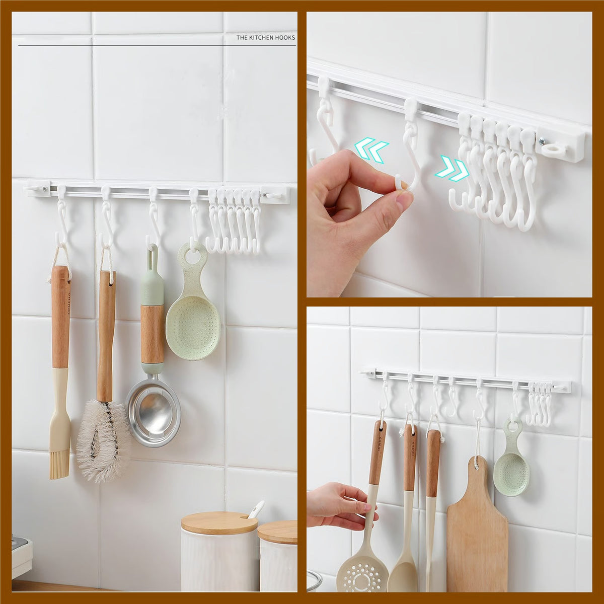🔥Last Day Buy 2 Get 1🔥Space-Saving Wall-Mounted Sliding Rail Bracket🏠