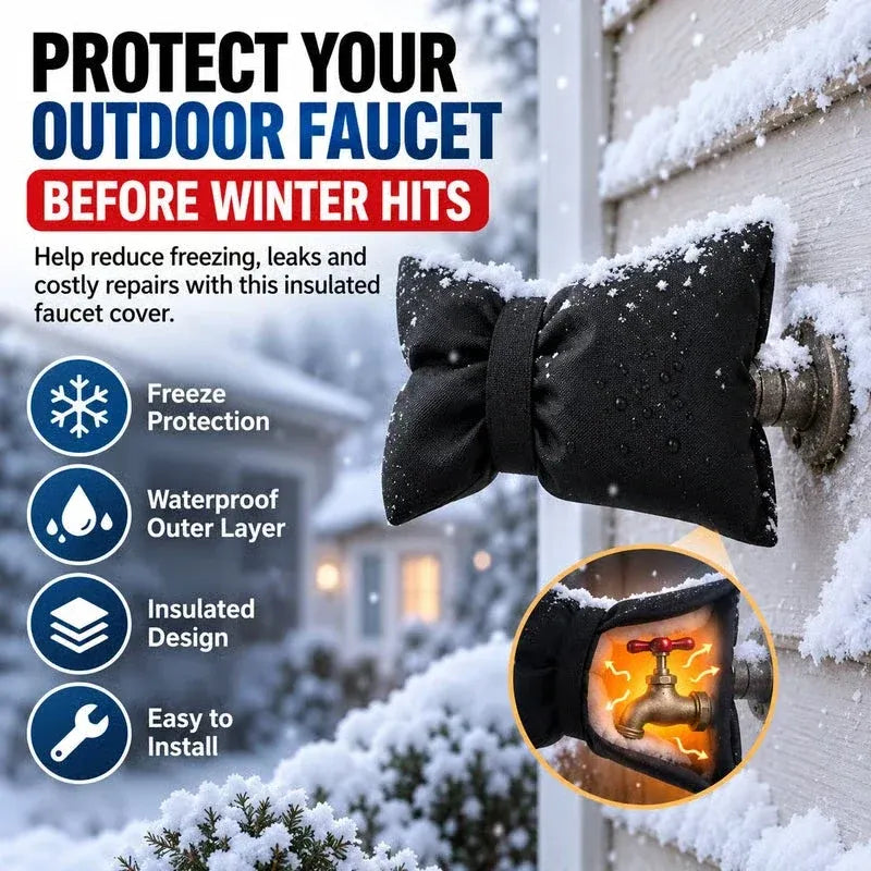 🔥Last Day Buy 1 Get 1🔥Winter Insulated Outdoor Faucet Cover❄️