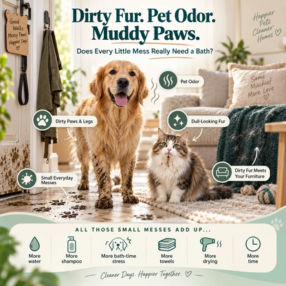 🔥🔥Last Day Buy 2 Get 1🔥JEREMYTIS™ No-Rinse Pet Shampoo Mousse🐕🐈🫧