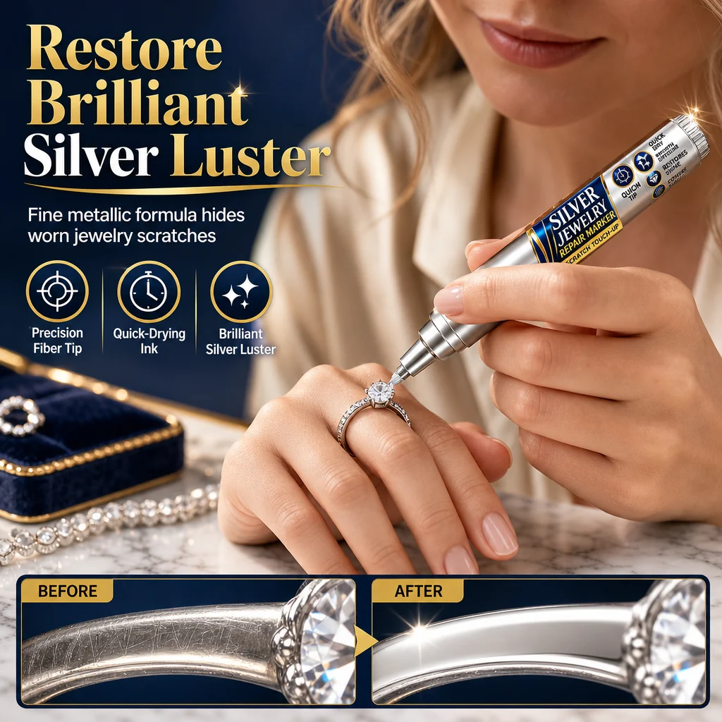🔥🔥Last Day Buy 1 Get 1🔥Precision Jewelry Scratch Repair & Touch-Up Pen