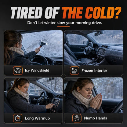 🚗 Portable Car Heater 12V/24V – A Warmer Car & Clearer Windshield This Winter ❄️