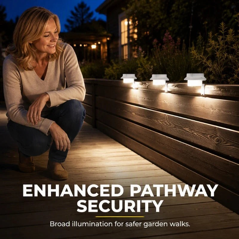🔥Last Day Buy 2 Get 1🔥 Solar LED Gutter Wall Light | Outdoor Accent☀️