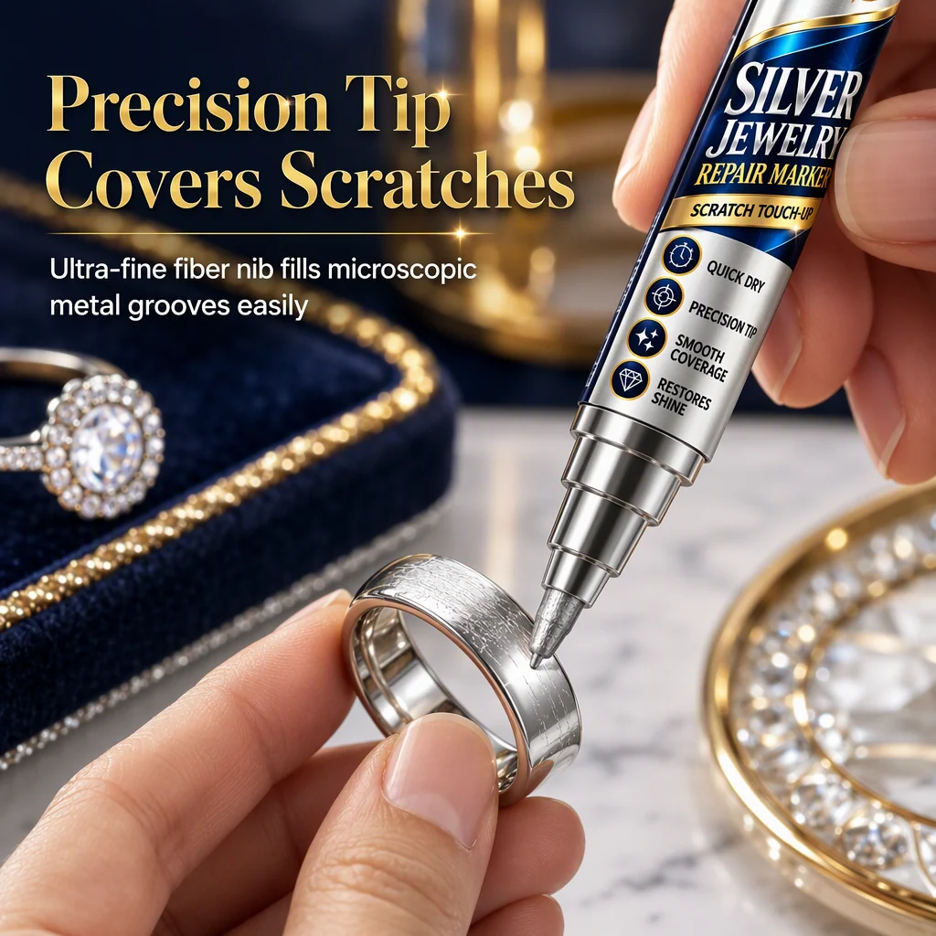 🔥🔥Last Day Buy 1 Get 1🔥Precision Jewelry Scratch Repair & Touch-Up Pen