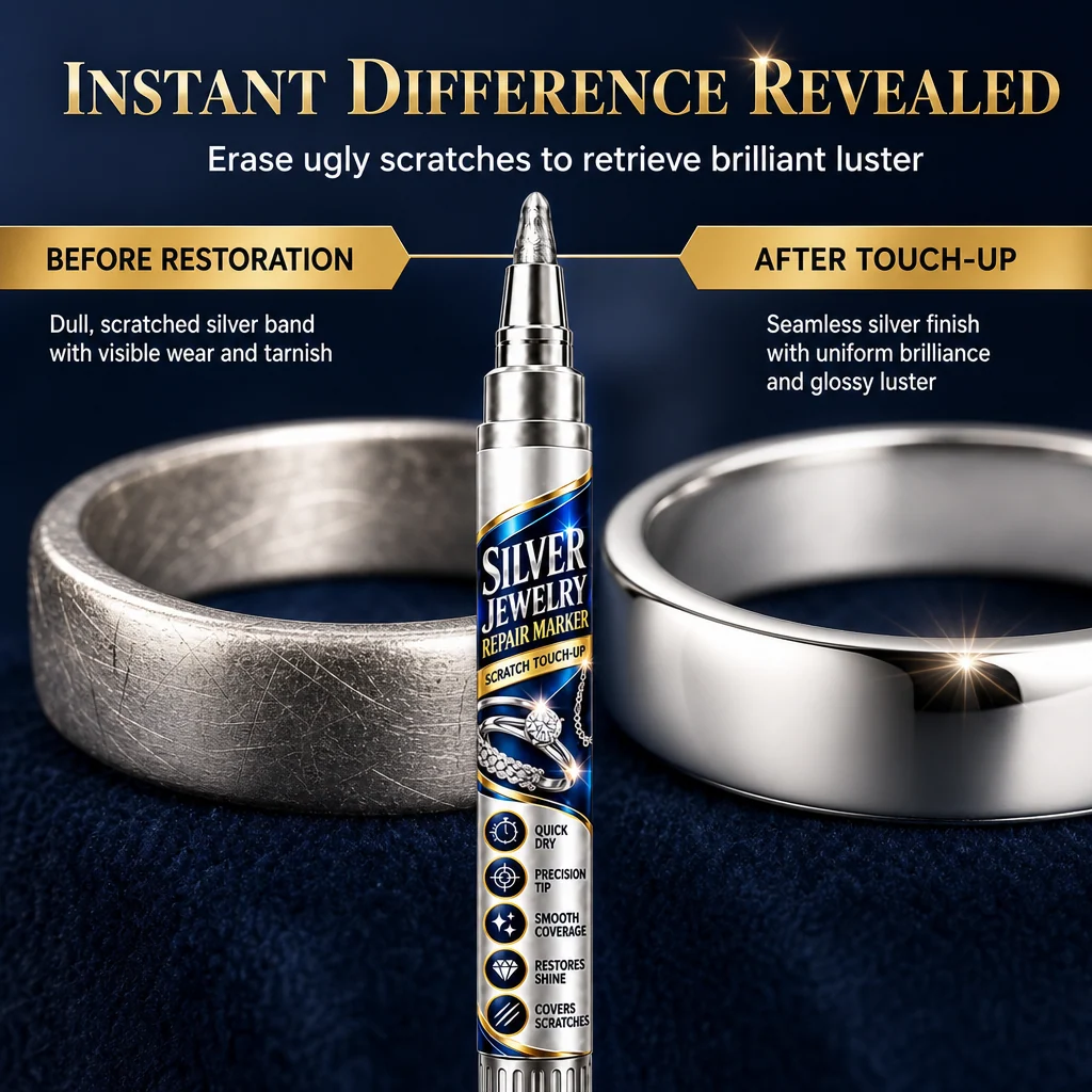 🔥🔥Last Day Buy 1 Get 1🔥Precision Jewelry Scratch Repair & Touch-Up Pen