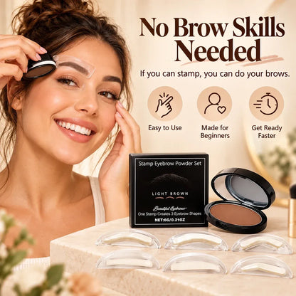 JEREMYTIS™Waterproof Eyebrow Stamp Kit ✨