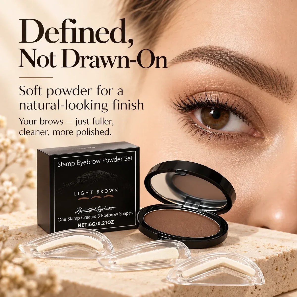 JEREMYTIS™Waterproof Eyebrow Stamp Kit ✨
