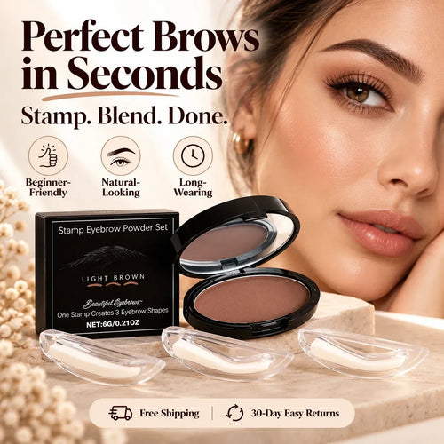 JEREMYTIS™Waterproof Eyebrow Stamp Kit ✨